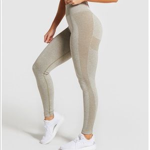 Gymshark high waisted flex khaki leggings